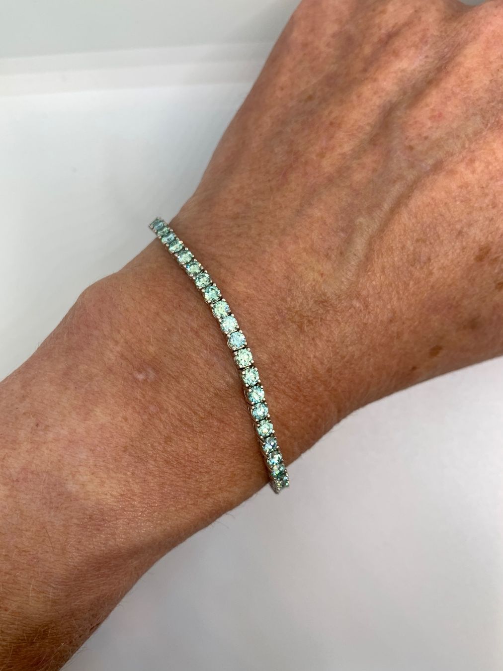 Bracciali & Braccialetti: Rivière Tennis Bracelet – Nuovo (secondo la descrizione) da Luzern venduto da Pegasus003