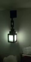 Lampe à suspension Minecraft noire originale, parfait état!