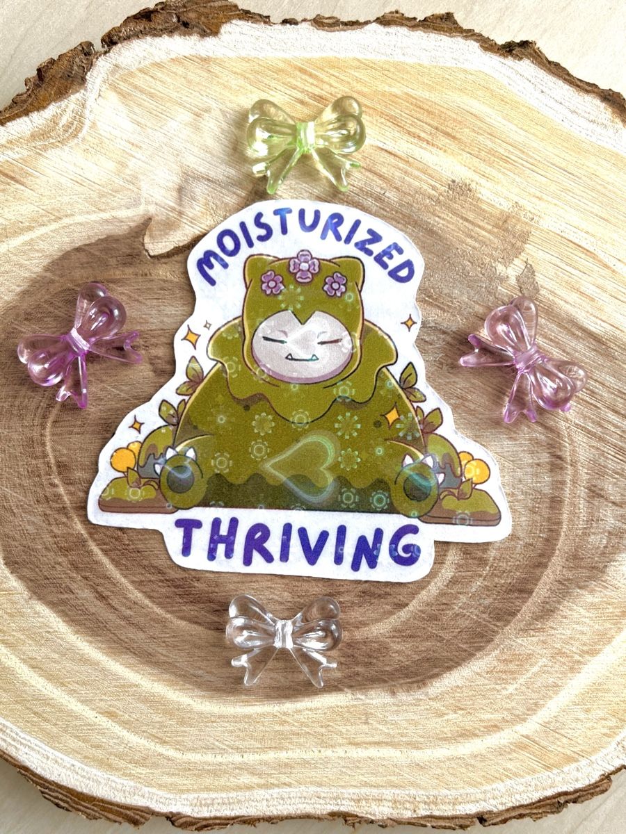 Sticker: Handmade Mosslax Sticker - Pokopia – Nuovo (secondo la descrizione) da Chur venduto da Chairae