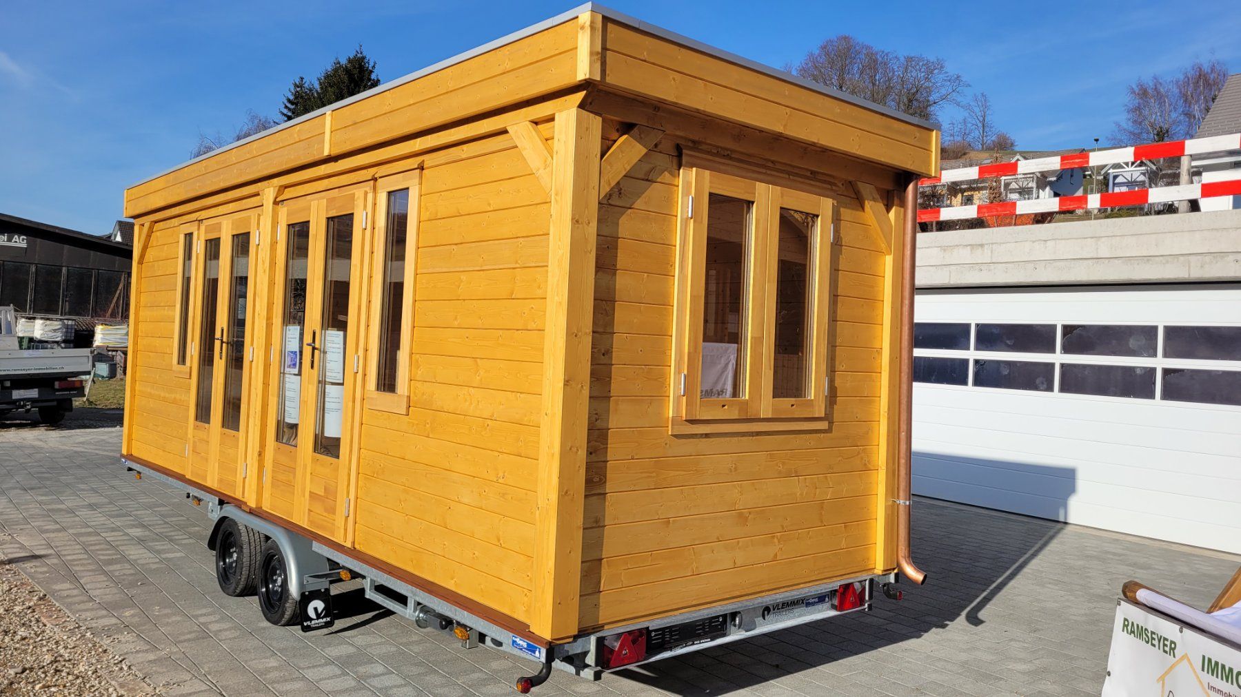 Mobilhome: Tiny Haus Zirkuswagen auf Autoanhänger – Nuovo e nell'imballaggio originale da Diepflingen venduto da Der_billige_max 2