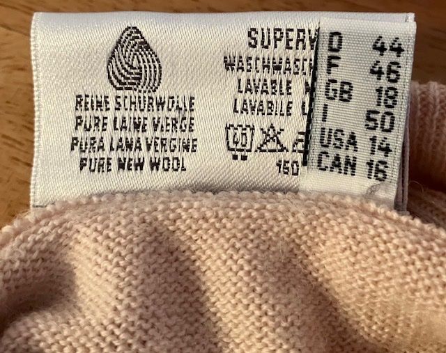 Peter Hahn Maglioni & Felpe: Peter Hahn Farina Pullover Schurwolle 44 – Usato da Weiningen ZH venduto da moon-55 7