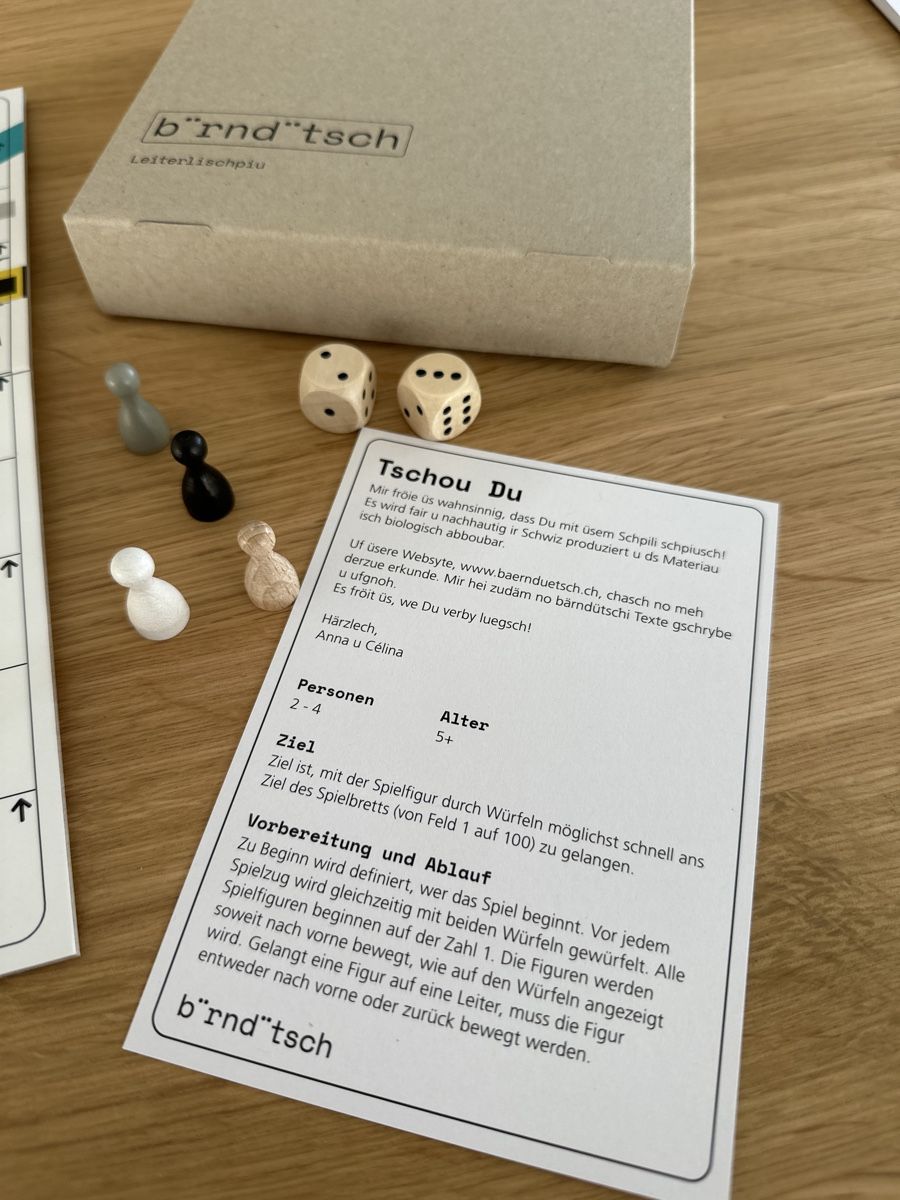 Giochi: Bärndütsch - Leiterlispiel – Nuovo e nell'imballaggio originale da Münsingen venduto da FiNiMu 2