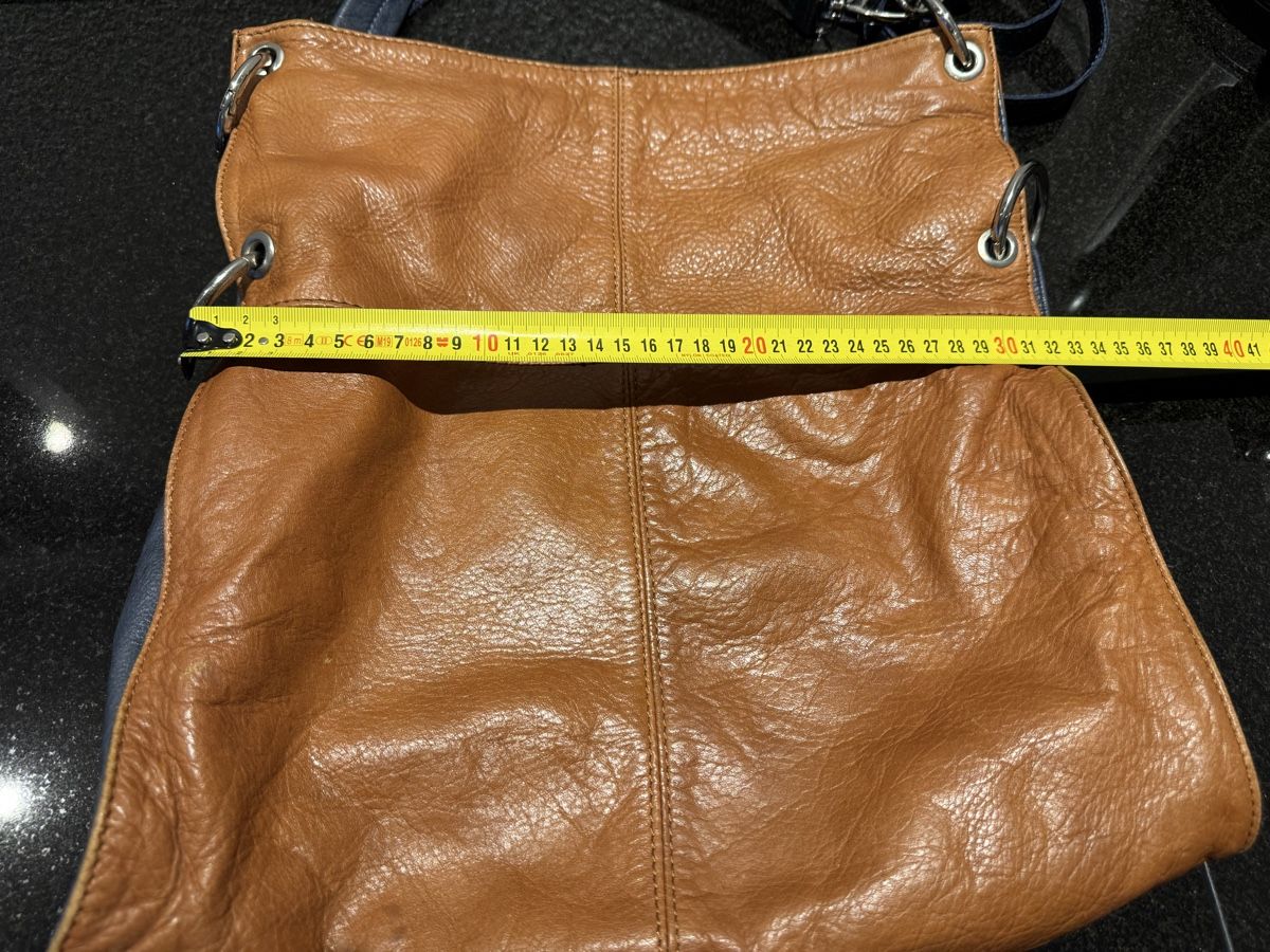 Borse da donna: Braune Handtasche aus Leder – Usato da Niederoenz venduto da tronchetta 3