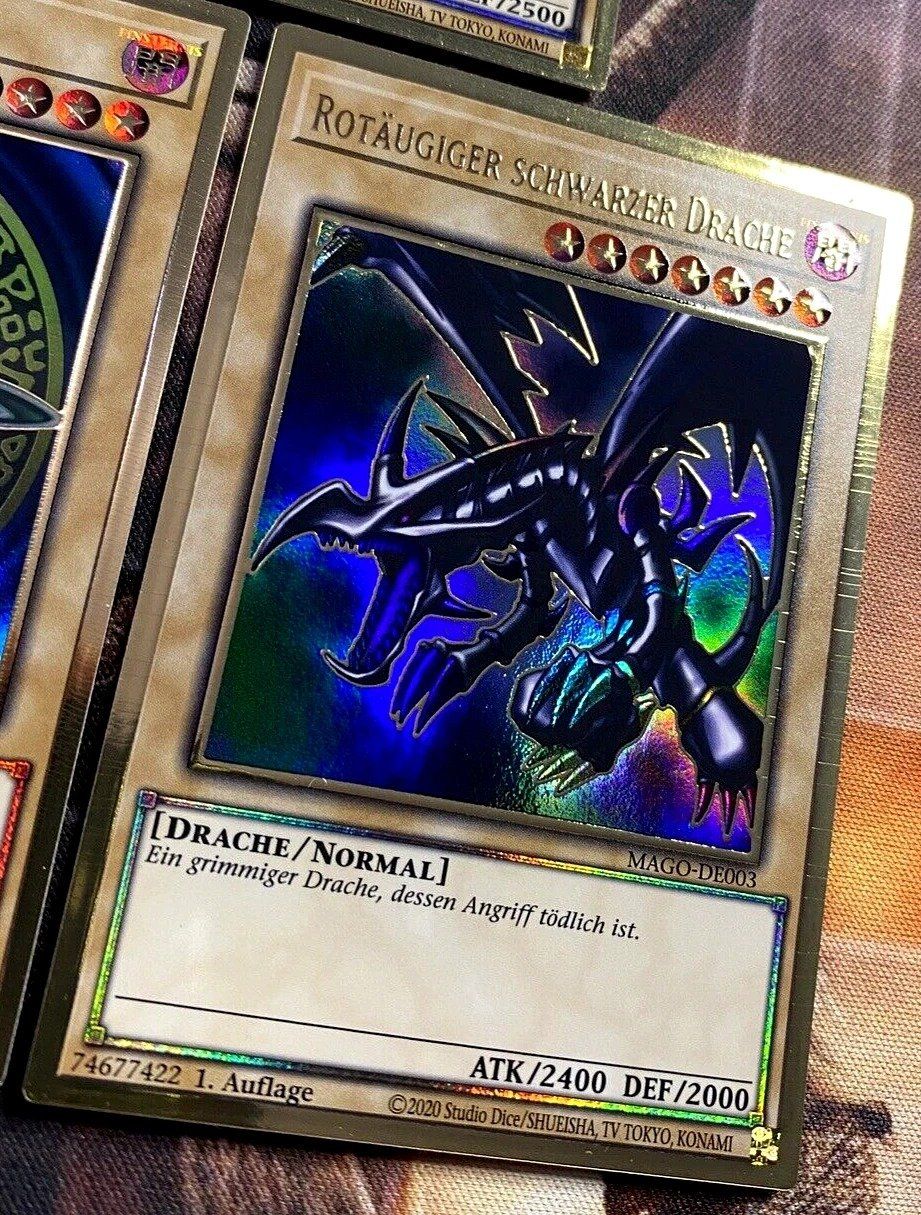 YU-GI-OH! [Set da 3 pezzi] Versione inglese PEVO-EN004 Black Fang Mago Black Fang Mago (Ultra Raro) 1a Edizione