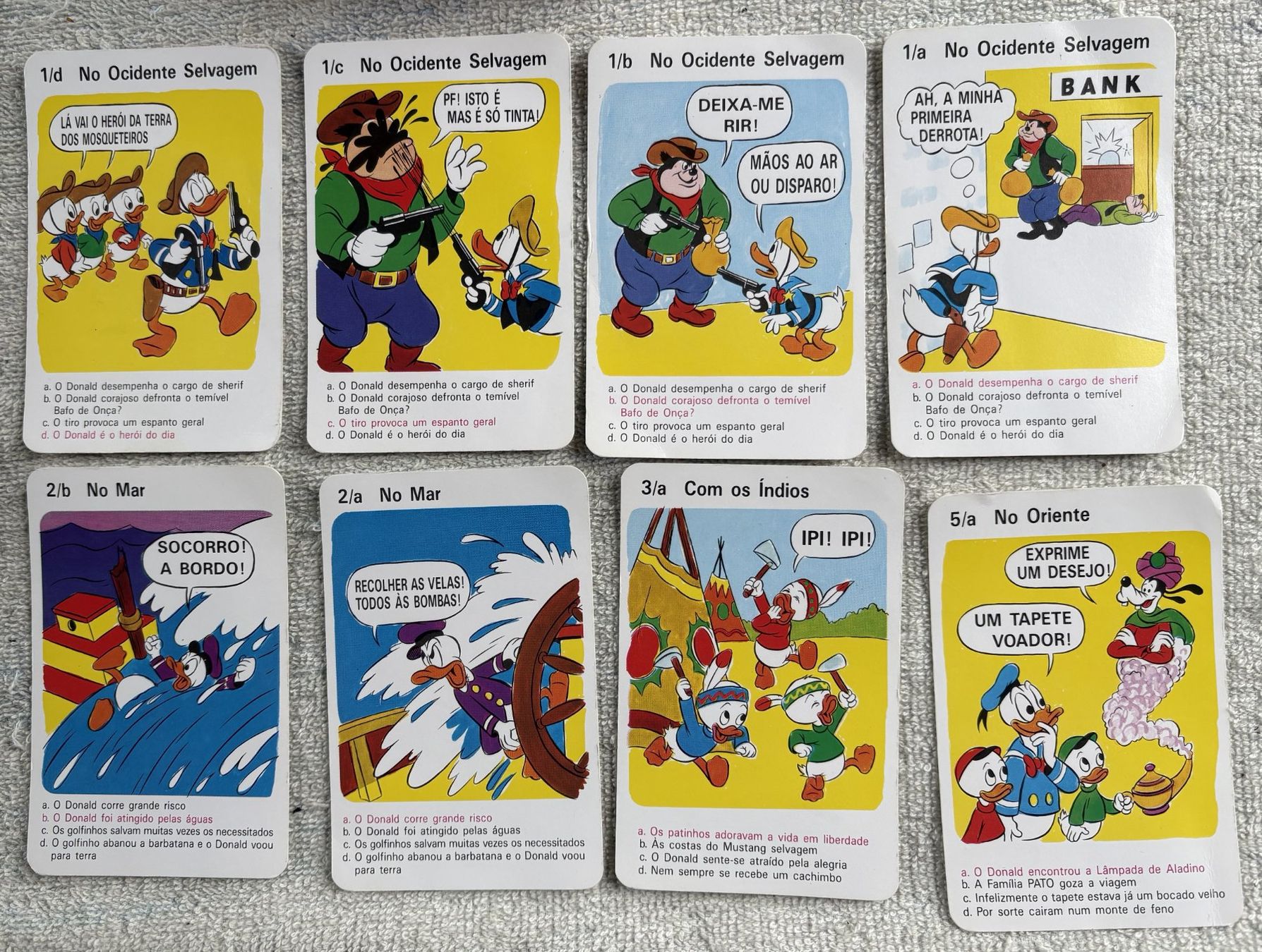 Giochi: QUARTETT WALT DISNEY DONALD – Usato da Ostermundigen venduto da wini63 3