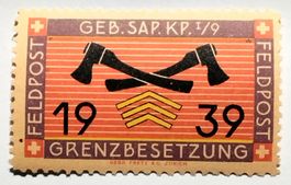 Soldatenmarke 2.WK, Gebirgs Sappeur Kompanie I/9, Wi 40