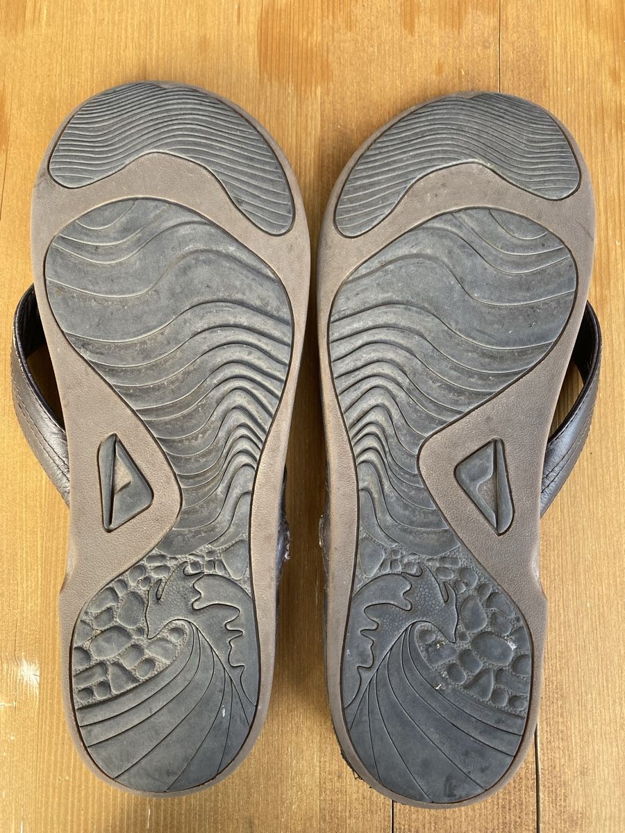 Scarpe da uomo: Reef Flip Flops Herren Grösse US 13 aus Leder – Usato da Basel venduto da Stedan57 1