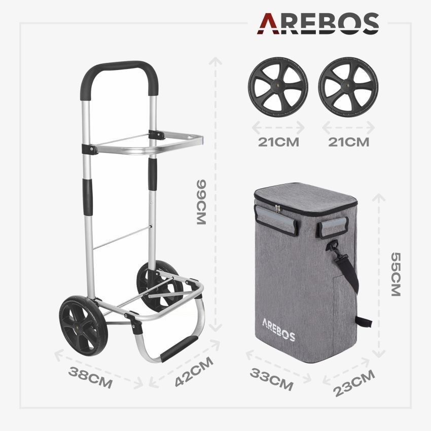 Altro per la casa: 3in1 Einkaufstrolley Grau - NEU – Nuovo (secondo la descrizione) da Nebikon venduto da warendiscount 5