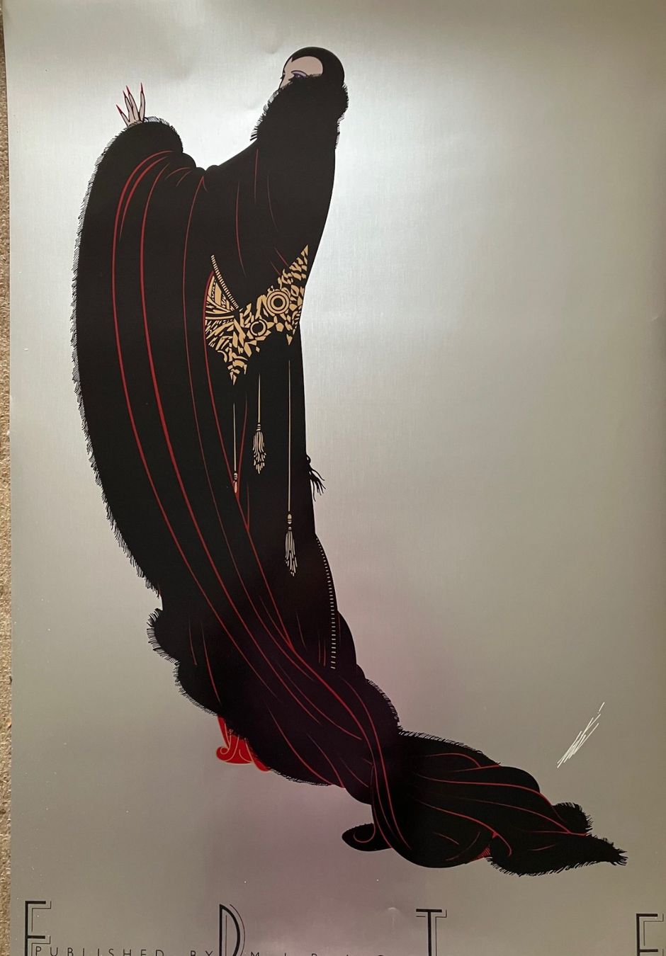 Foto & Immagini: wunderbares Poster "Soiree" von Ertè. – Usato da Zürich venduto da aannnnaa48