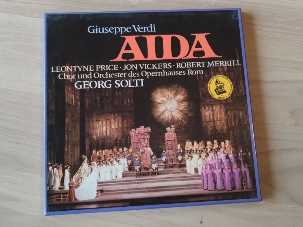 AIDA von Verdi LP-Box (3 Schallplatten) (Gebraucht) in Aarburg für CHF ...
