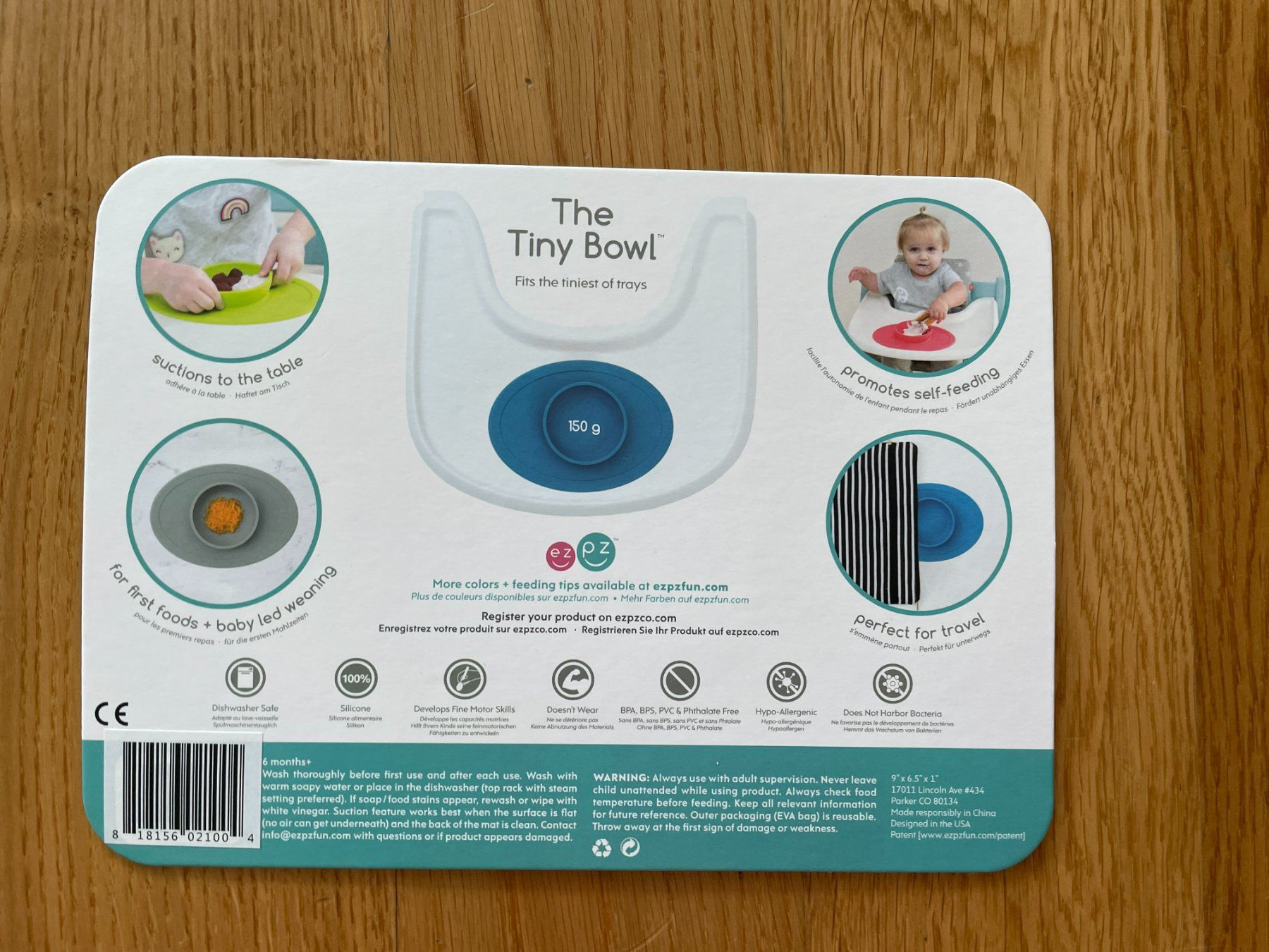 Ezpz Teller: EZPZ Tiny Bowl Silikon – Gebraucht aus Kloten von schunksz 3