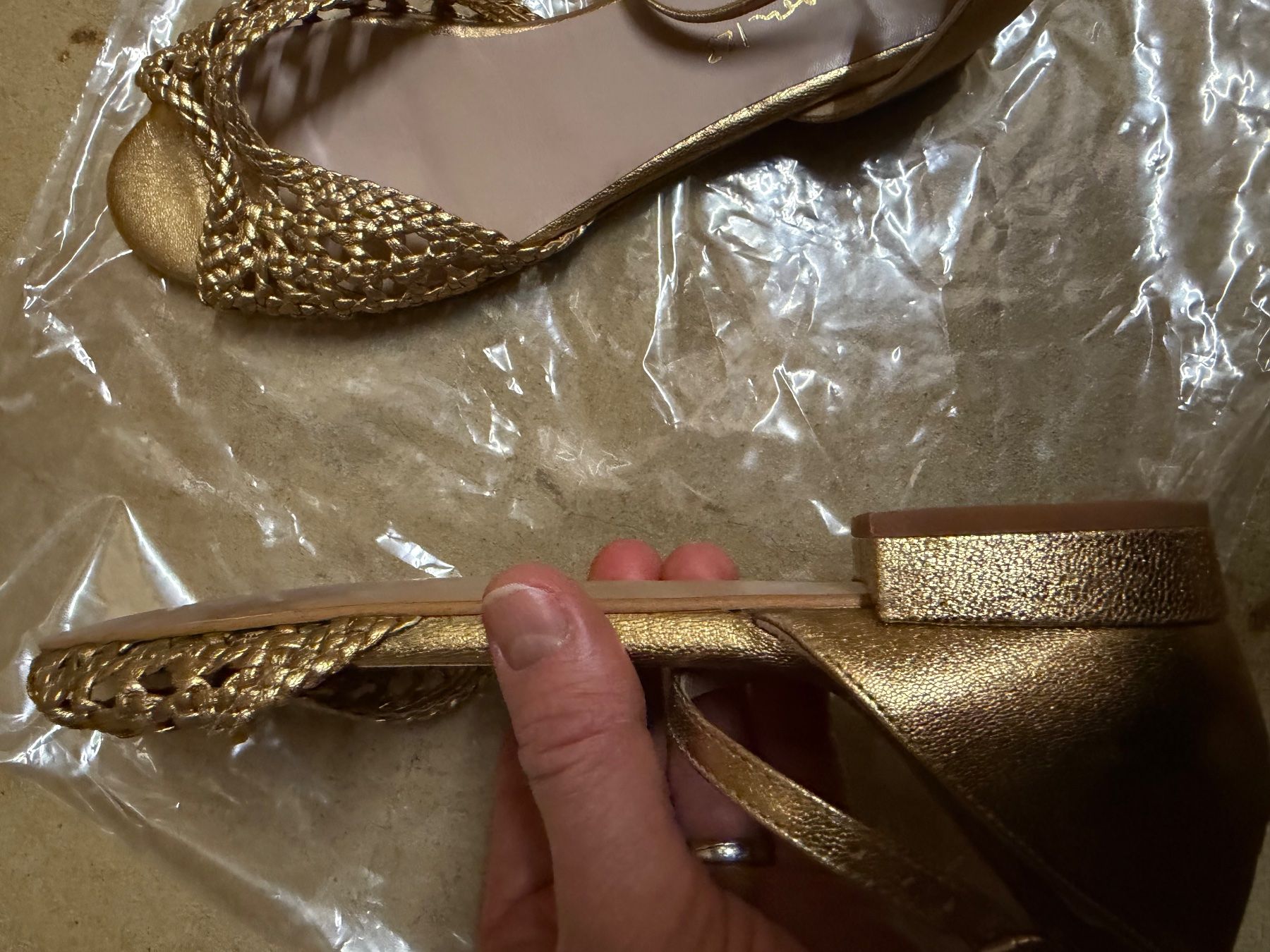 Scarpe da donna: Sandales cuir dorés Maison 123 – Usato da Ravoire venduto da FredLatourre 3