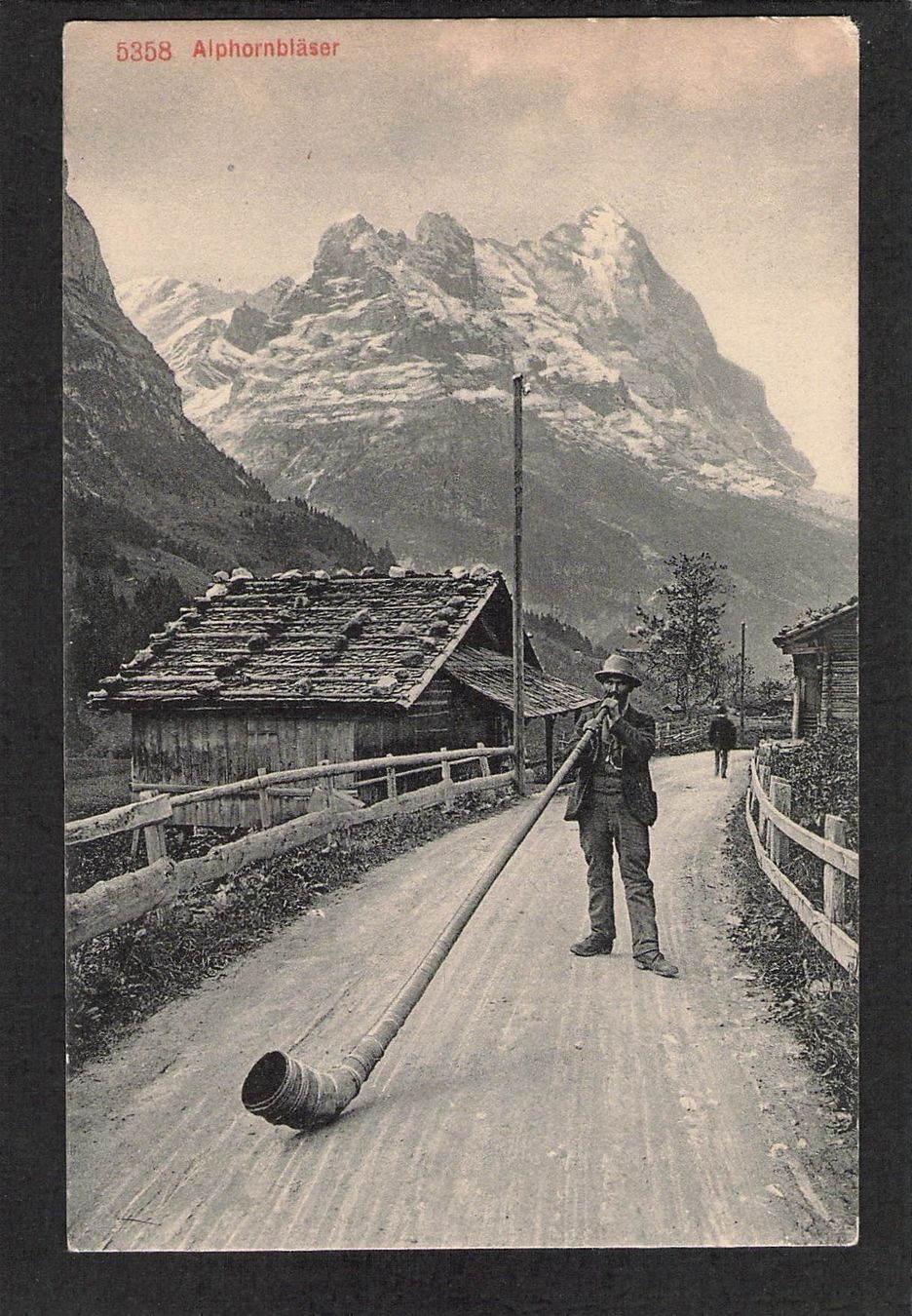 Cartoline postali: AK/ Alphornbläser – Usato da Reichenburg venduto da Pipo-67