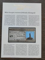 Kuriositäten auf Banknoten - Italien Mini-Assegni !!!!!!!
