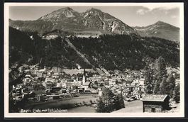 Davos-Platz, Ortsansicht mit Schiahörne