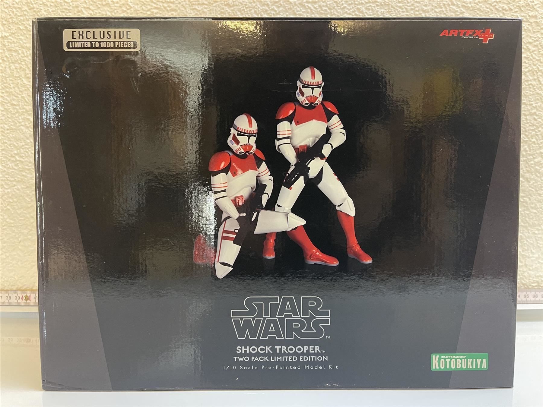 Figuren: ✨Kotobukiya Shock Trooper Two Pack 1:10 Star Wars – Gebraucht aus Wahlen b. Laufen von Ma-Works