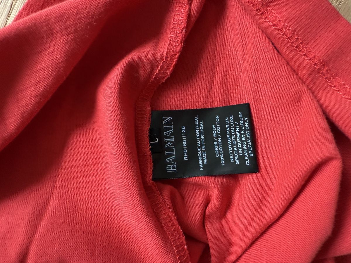 Balmain T-shirt: Balmain T-Shirt – Usato da Winterthur venduto da 19.19 2