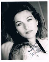 Tatum O’Neal 1963- Autogramm signiert Foto 20x25cm
