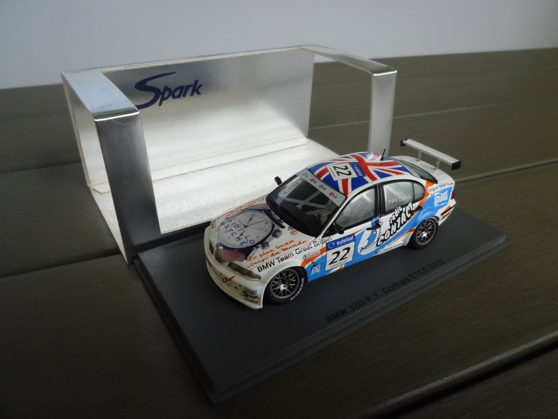 BMW Modellini d'auto: BMW 320i (ETCC 2002) – Nuovo e nell'imballaggio originale da Flawil venduto da Imperiosud 5