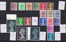 R66461  /  Grande Bretagne Elisabeth 1982-1985 neufs XX