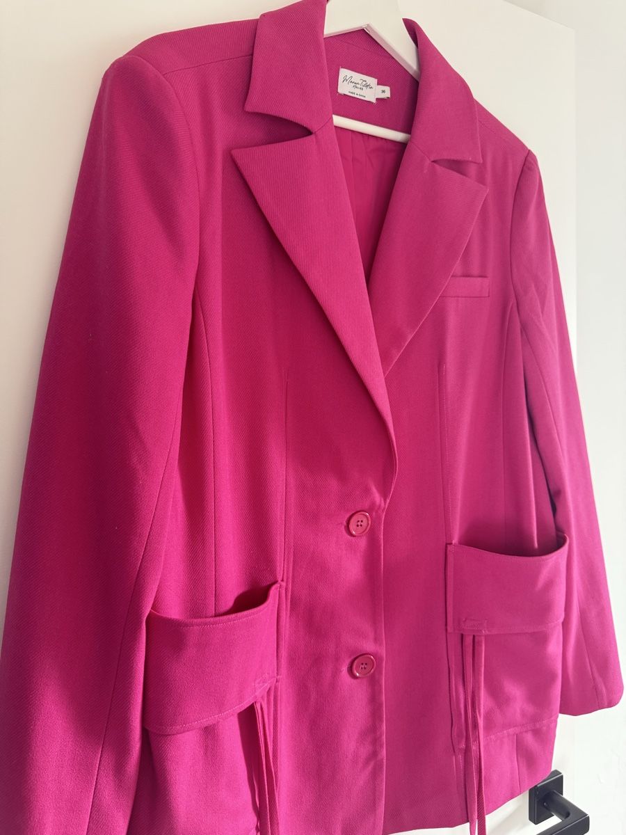 Na-kd Giacche & Cappotti: Pink trendy oversized blazer from NA-KD – Nuovo (secondo la descrizione) da Savièse venduto da Inessa.M 7
