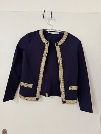 & Other Stories Blazer Marineblau Grösse 34 oryginal