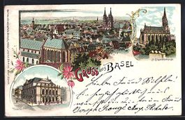 Litho Basel, Theater, St. Elisabethenkir