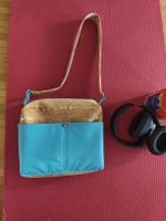 Korktasche kombiniert mit echtes Leder, perfect für Sommer