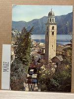 AK von Lugano mit Bahn