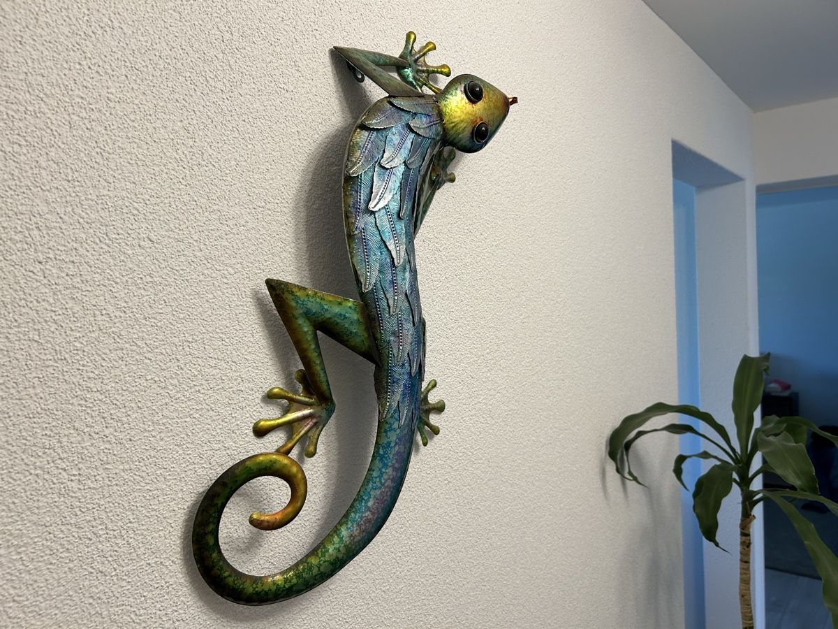 Alle Dekorationen: Wanddeko Gecko Metall – Neu (gemäss Beschreibung) aus Bremgarten AG von nullpunktnull 2