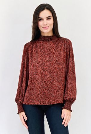 GEORGE (England ) M L XL Neu/NP58CHF Orange Leopard