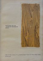 4 Stoff-Proben zur 1. Schweizer Mode Woche, 1942, St. Gallen