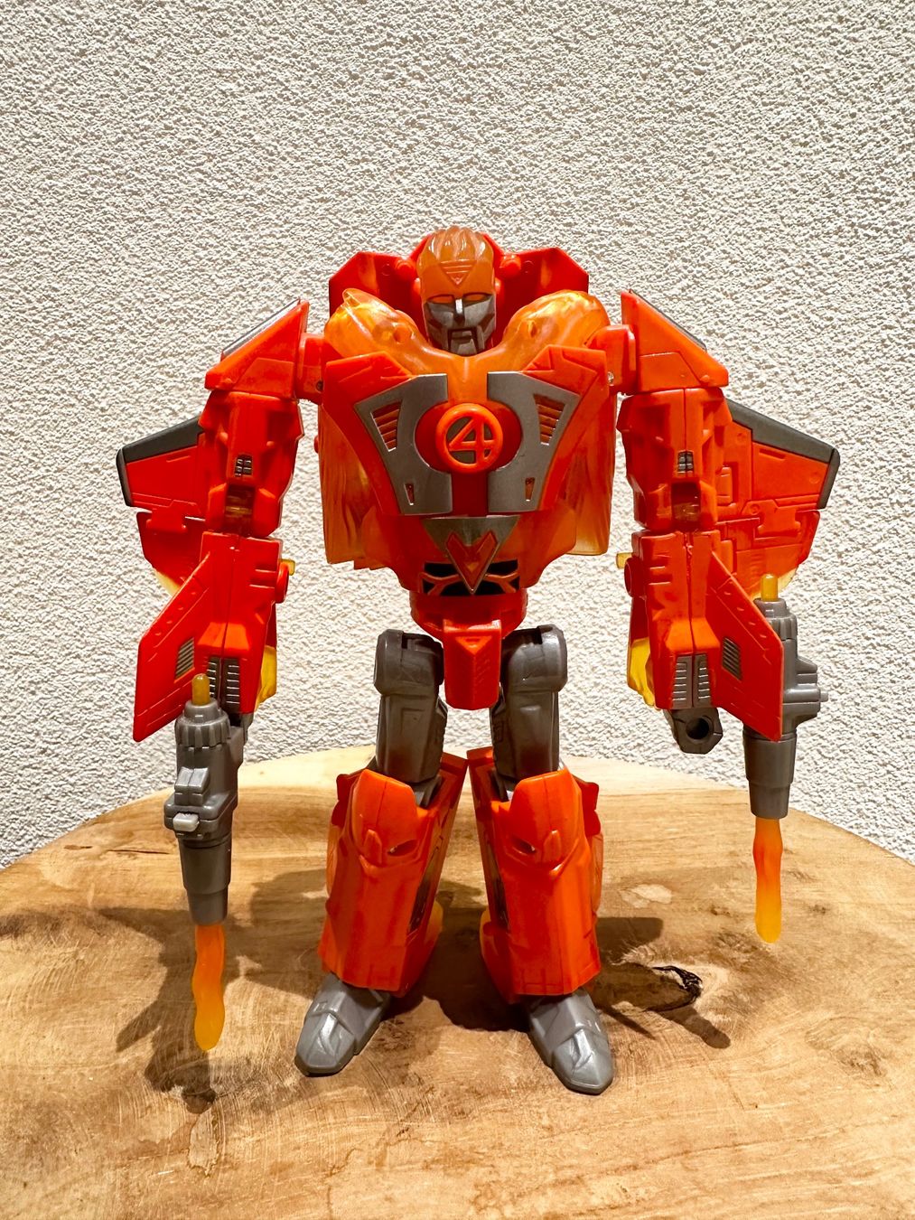 Hasbro Figuren: 2008 hasbro Marvel Transformers Crossovers Human Torch – Gebraucht aus Baar von Mic_vL