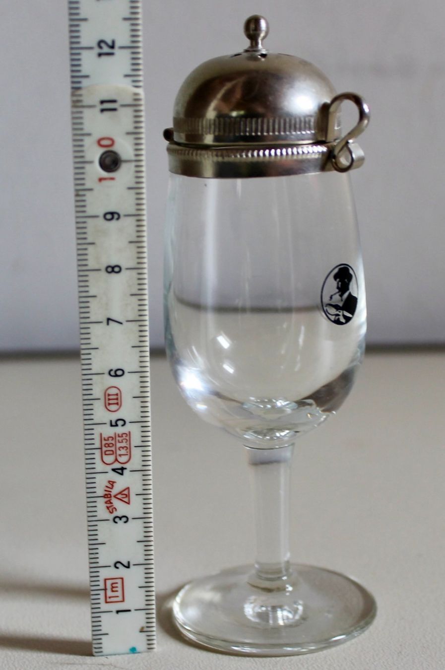 Bicchieri: 5 hübsche APPENZELLER Shot-Gläschen mit Deckel – Usato da Kirchlindach venduto da hekilida 7