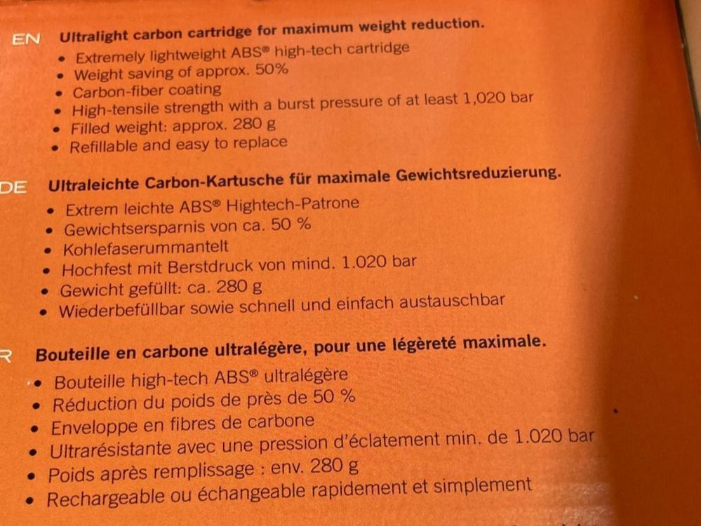 ABS Activation Unit. Carbon fibre Neu Kaufen auf Ricardo