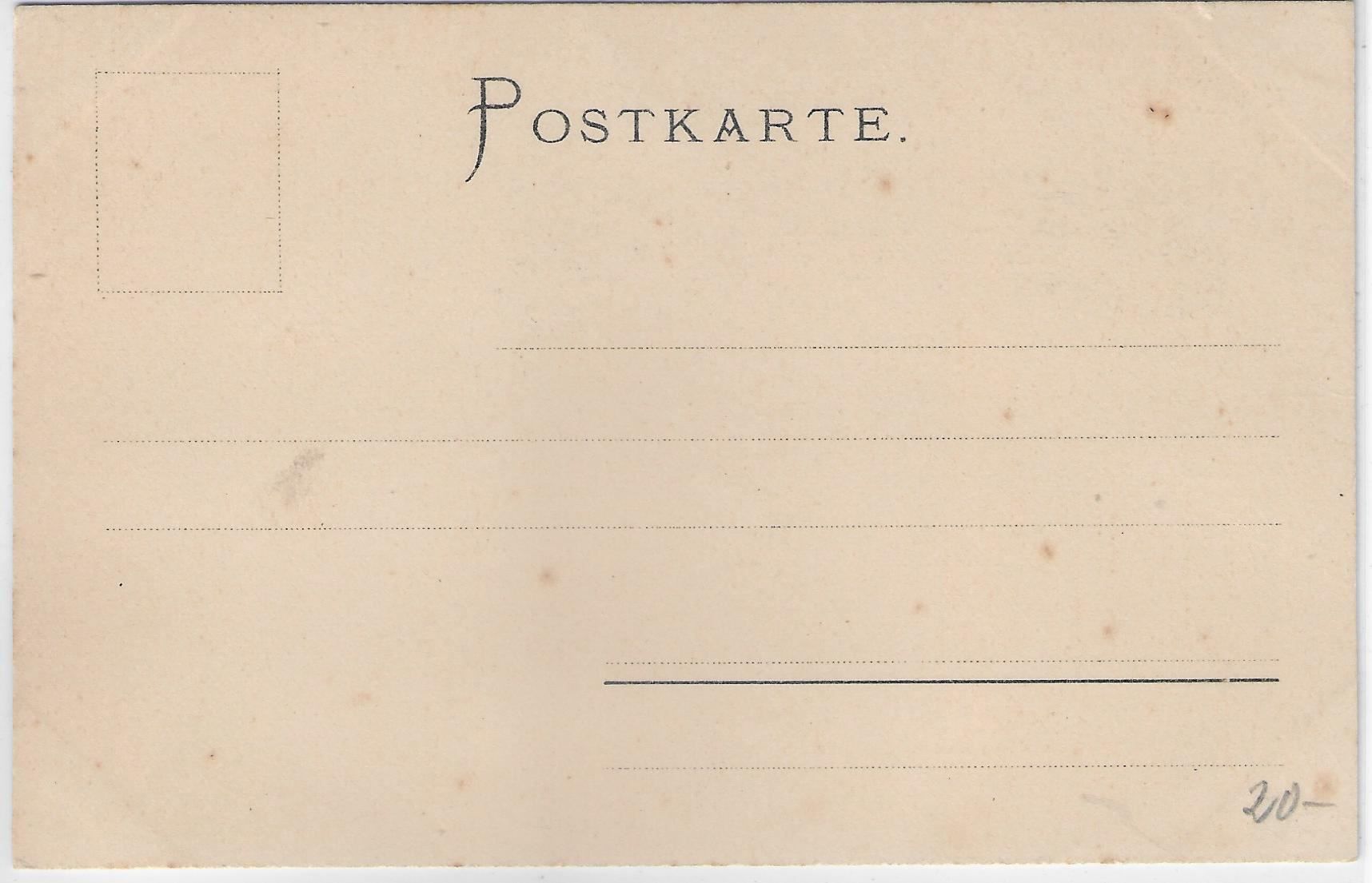 Cartes postales: Basel - Böcklin Jubilaeum - Litho – Antique à Ettingen par Kartenplanet 1