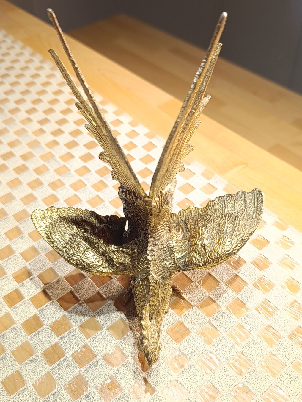 Statuette: Vintage Kampf Hahn Bronze Top Zustand – Usato da Steffisburg venduto da 1.Schmuckschatulle 5