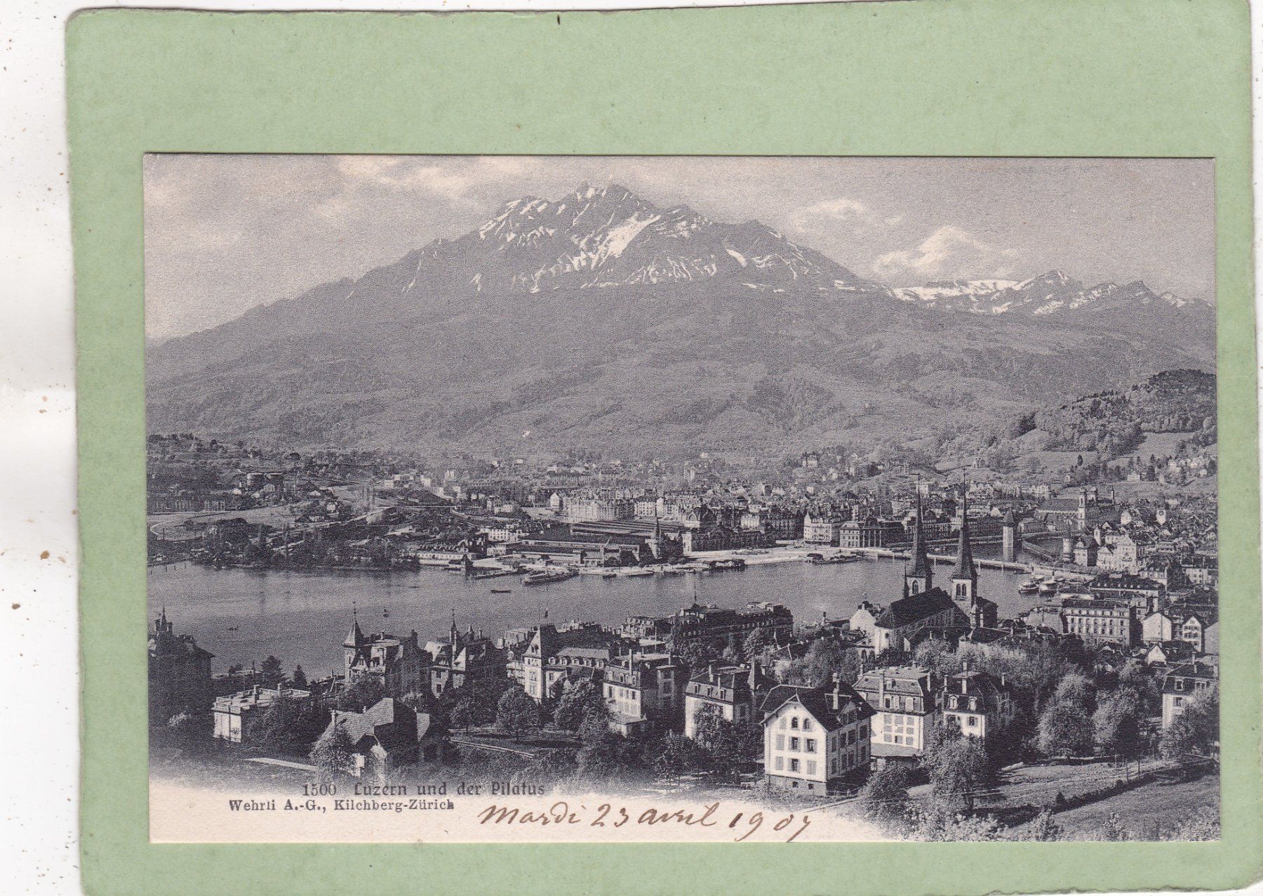 Cartes postales: Luzern und der Pilatus – D'occasion à Herisau par Lisegrat2008