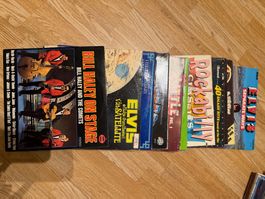 Diverse Schallplatten Rock'n'Roll