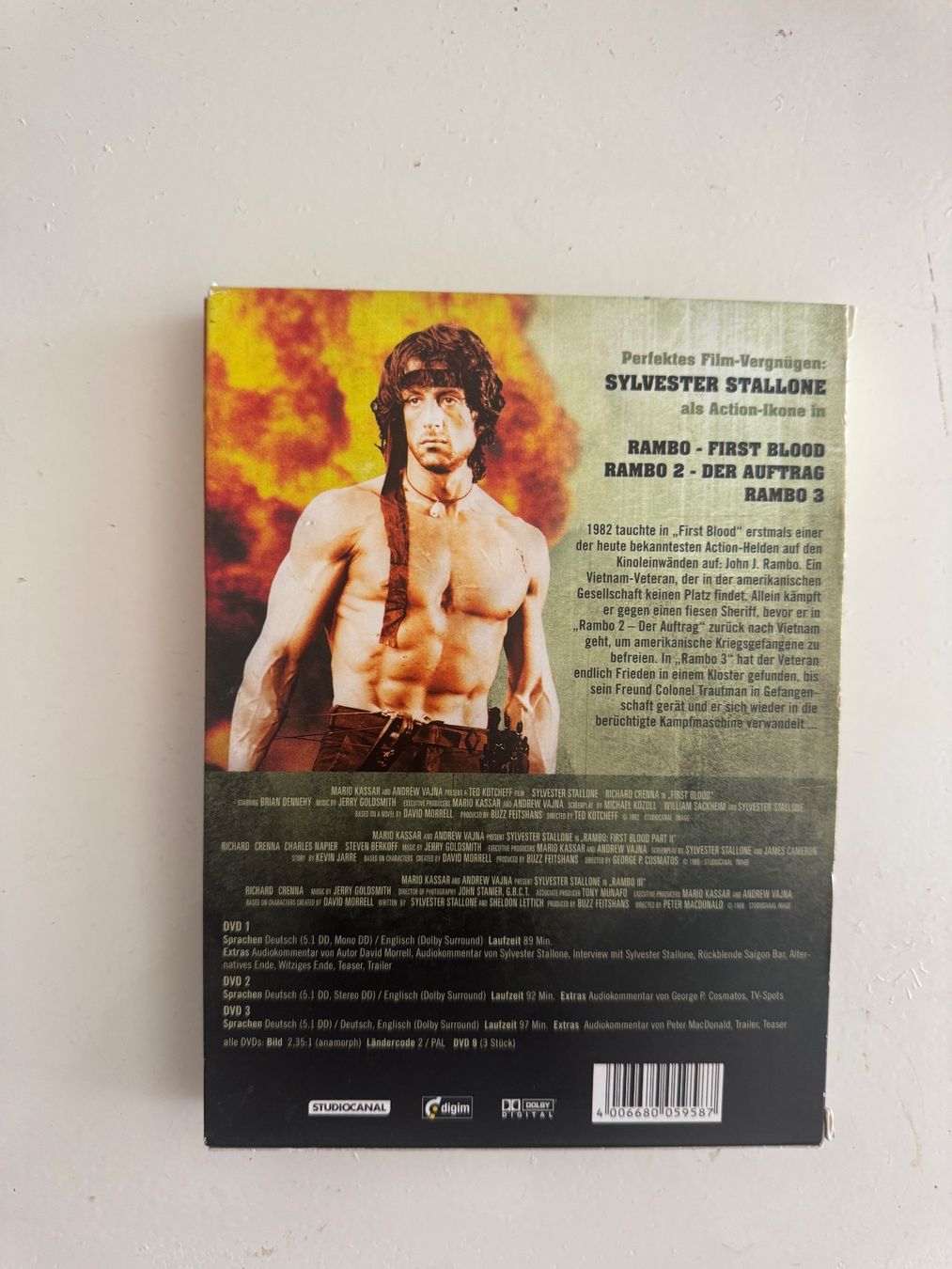 Alle DVDs: RAMBO TRILOGY. (3DVDS) – Gebraucht aus Basel von san_2qlq 1