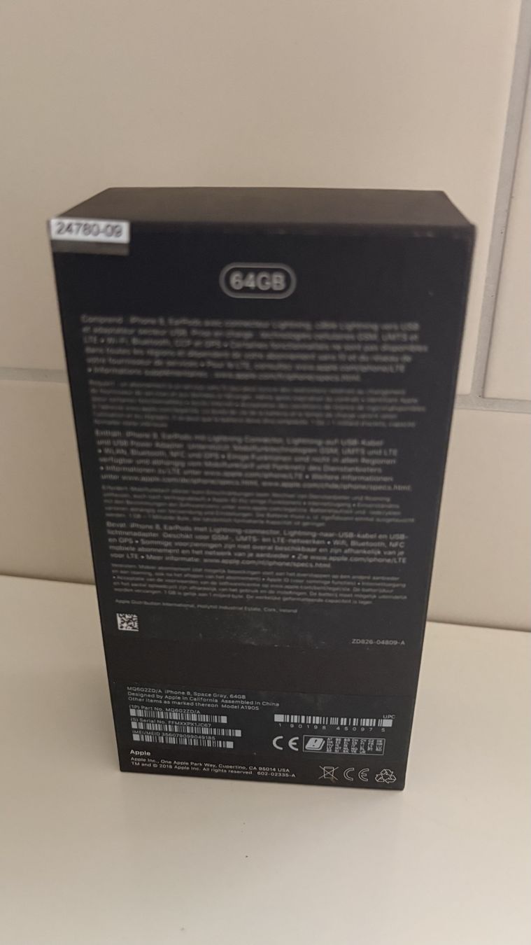 Apple Telefoni cellulari / Smartphones: boite iphone 8  – Usato da Orbe venduto da Orbaus 2