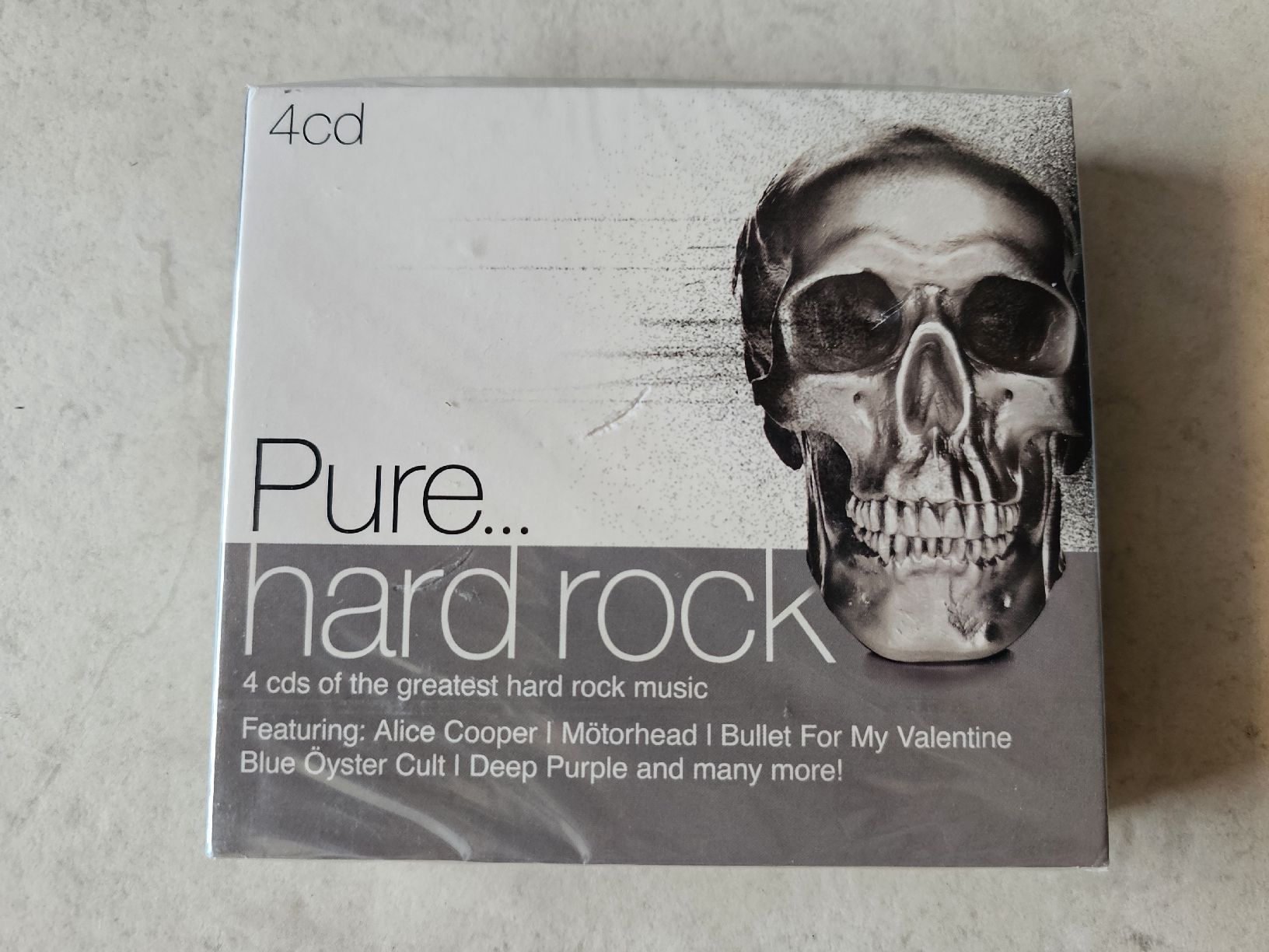CD: Pure... Hard Rock  /  4 CD Box Fabrikneu – Nuovo e nell'imballaggio originale da Schneisingen venduto da backstore24