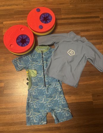 Sterntaler Schwimm-Set Gr. 92 – UV-Anzug, UV-Shirt & Schwimm