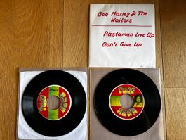Vinyl Singles Promo Bob Marley aus 1979 und 1980 SELTEN