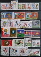 Ausland, Motivbriefmarken Fussball WM und andere, Angebot 6