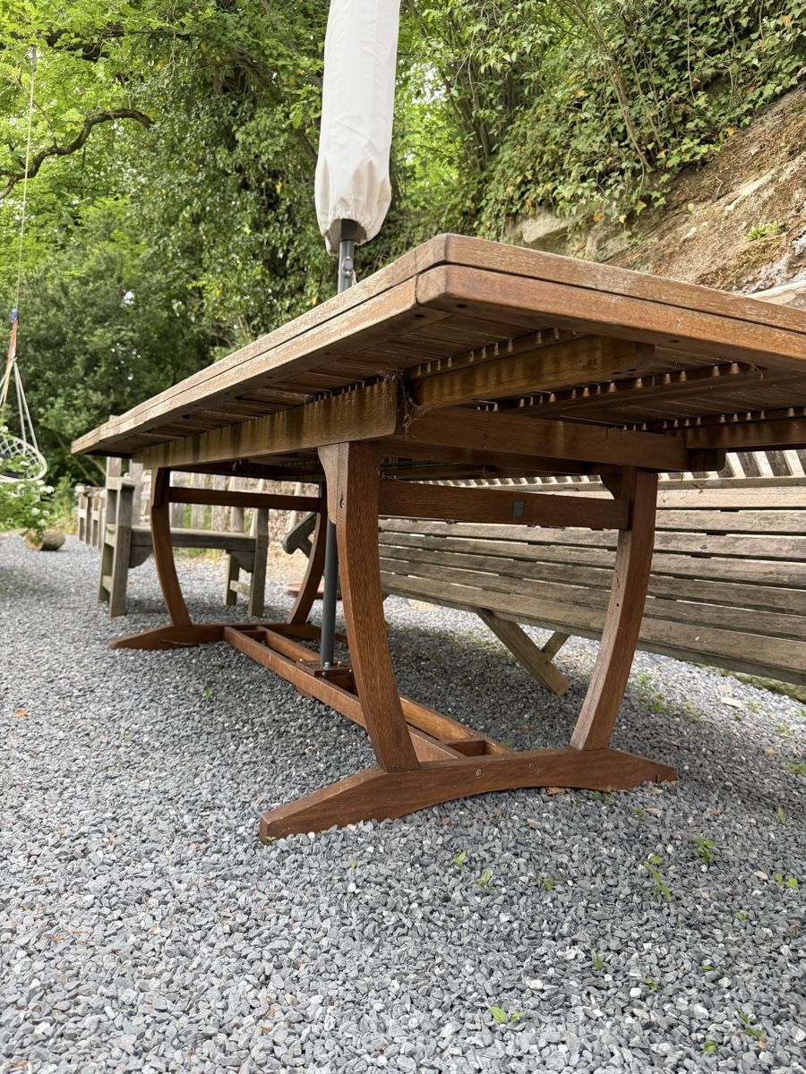 Tavoli: Gepflegter Gartentisch aus Teakholz – Usato da Bürglen TG venduto da Miner_Marketplace 1