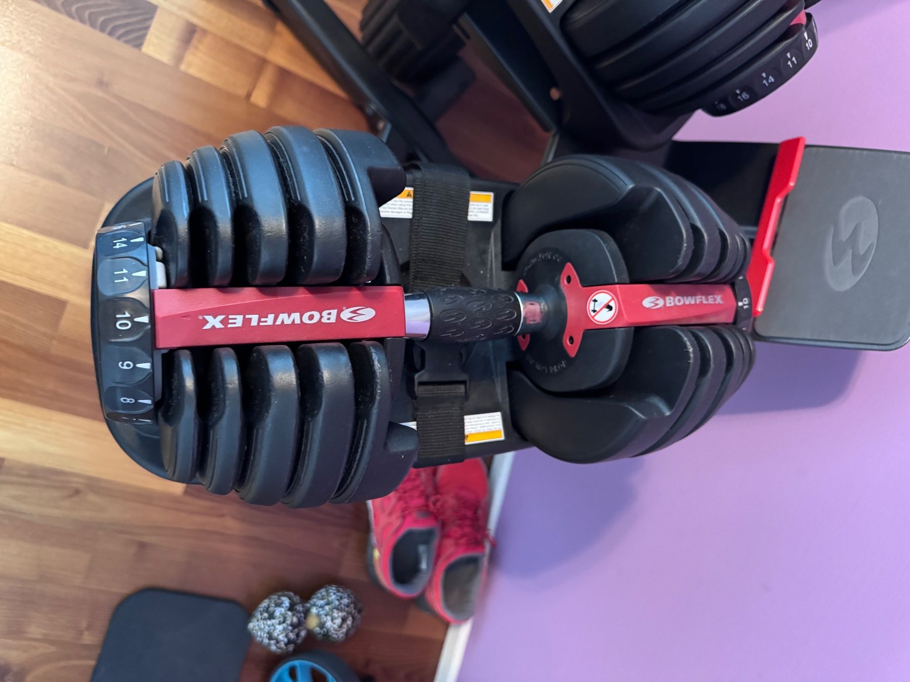 Bowflex Manubri & Pesi: Bowflex Hantelset mit Ständer – Nuovo (secondo la descrizione) da Langnau am Albis venduto da Defi 1