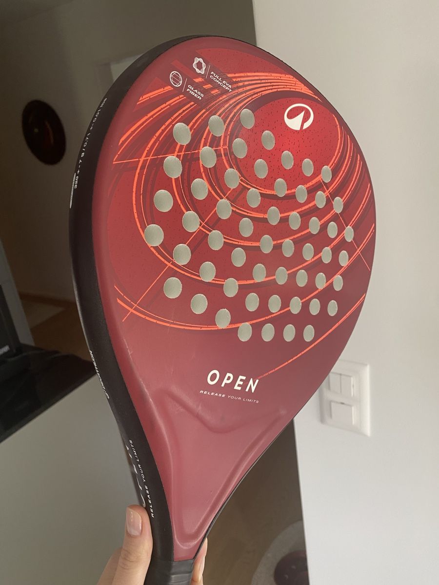 Racchette: KUIKMA Padelschläger Erwachsene - PR Open rot – Usato da Wetzikon ZH venduto da rit_ramtr