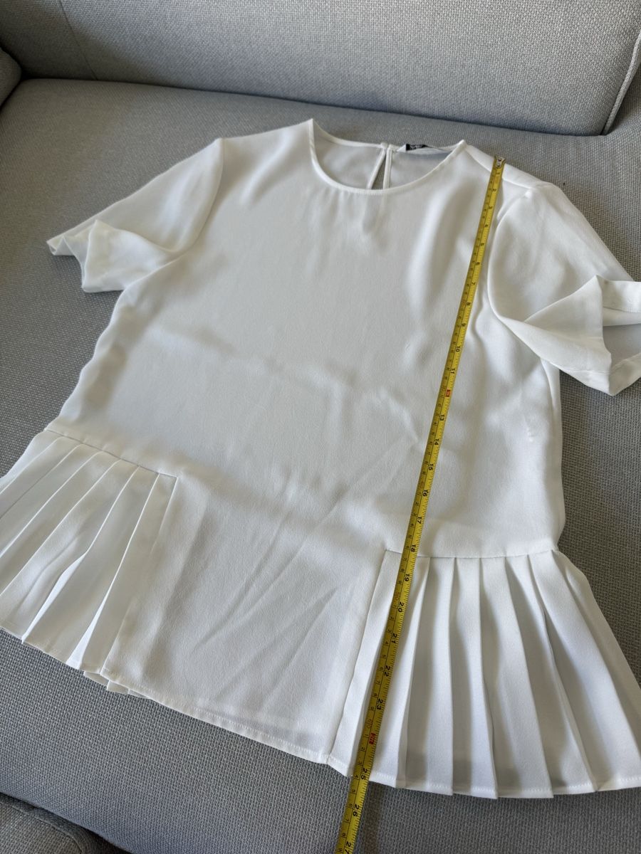 Zara Blusen: Weisse Bluse von Zara, S – Neu (gemäss Beschreibung) aus Granges VS von rvn 4