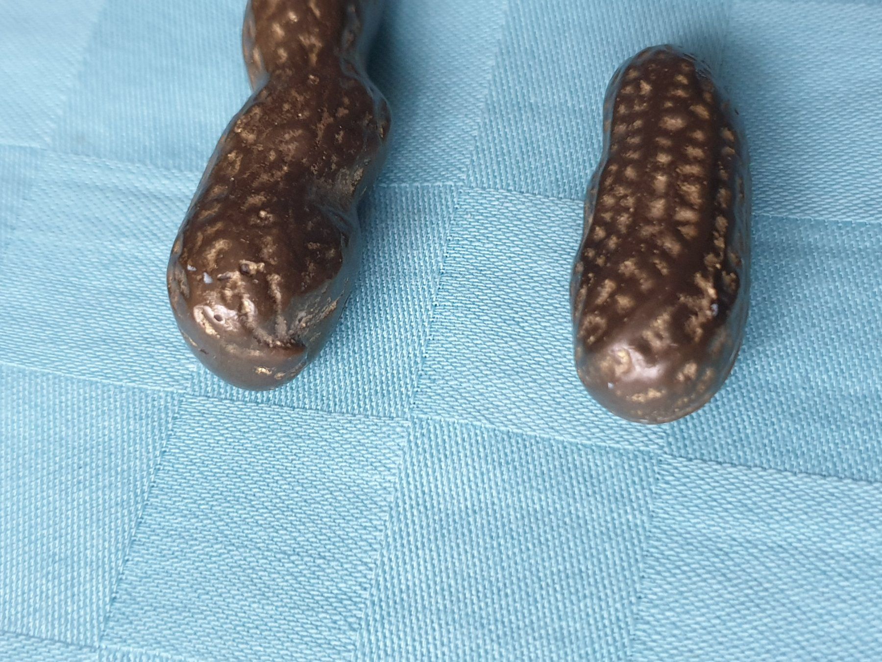 Figuren: Erdnuss paar Figuren Messing – Gebraucht aus Mörschwil von spirspi 2
